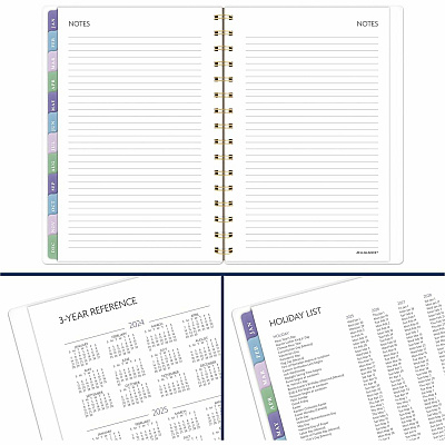 AT-A-GLANCE Badge Floral Weekly/Monthly Planner (AAG1722F200)