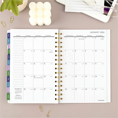 AT-A-GLANCE Badge Floral Weekly/Monthly Planner (AAG1722F200)