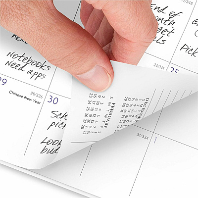 AT-A-GLANCE Badge Floral Weekly/Monthly Planner (AAG1722F200)