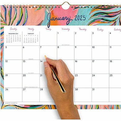 AT-A-GLANCE EttaVee Monthly Wall Calendar (AAGEV21707)