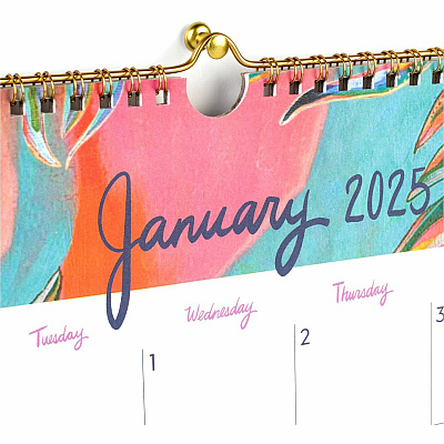 AT-A-GLANCE EttaVee Monthly Wall Calendar (AAGEV21707)