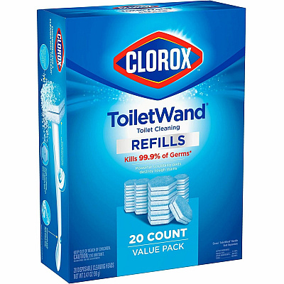 Clorox Toilet Wand Disinfecting Refills (CLO31049CT)