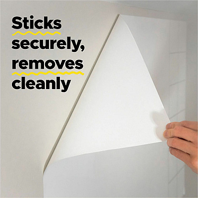 Post-it Easy Erase Whiteboard Surface, White, 50' x 4' (EE50X4)