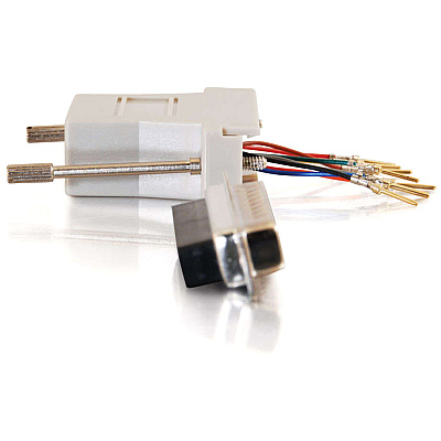 C2G Rj45 / Db25m Mod Adptr Grey (02934)
