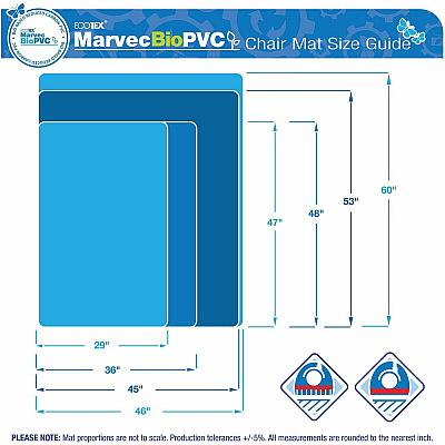 Ecotex Marvec BioPVC Chairmat (FLRNCCMFLFG0002)