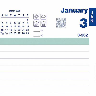 Rediform Plan and Link Daily Appointment Planner (REDC1504W81)