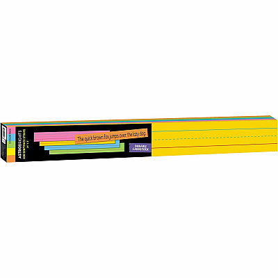 Astrobrights Ruled Handwriting Strips (WAU91992)