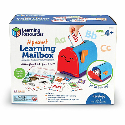 Learning Resources Alphabet Learning Mailbox (LRNLER5511)