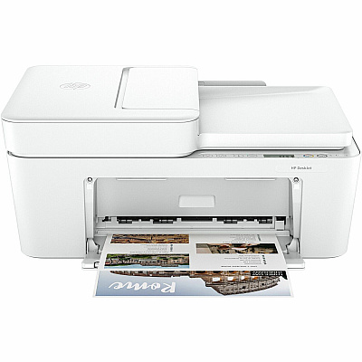 HP Deskjet 4255e Wireless Inkjet Multifunction Printer - Color - White (588S6A#B1H)