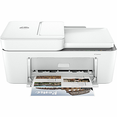 HP Deskjet 4255e Wireless Inkjet Multifunction Printer - Color - White (588S6A#B1H)