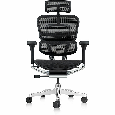 Eurotech ErgoHuman Gen2 Executive All-Mesh Chair (ME7ERGG2BK)