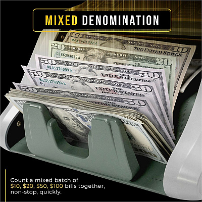 Cassida Kolibri Mixed Bill Counter (CDAKBR500)