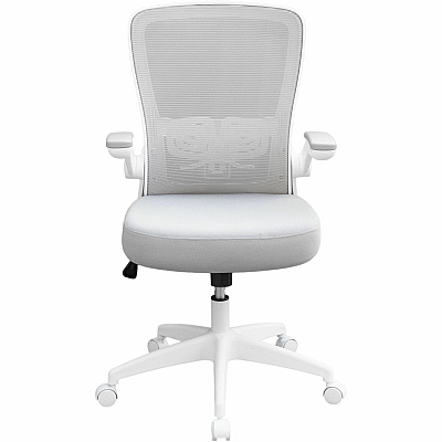 BOSS Flip Arm Mesh Back Task Chair (6366WTGY)