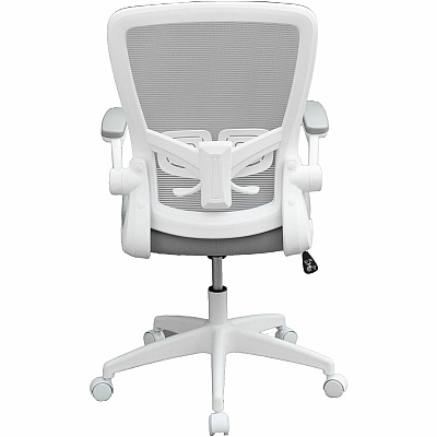 BOSS Flip Arm Mesh Back Task Chair (6366WTGY)