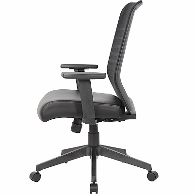 BOSS Horizontal Mesh Back Task Chair (6566AMBK)