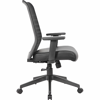 BOSS Horizontal Mesh Back Task Chair (6566AMBK)