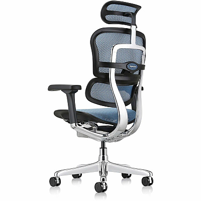 Eurotech ErgoHuman Gen2 Executive All-Mesh Chair (ME7ERGG2BL)