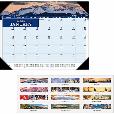 House of Doolittle Recycled Americana Monthly Desk Pad (141)