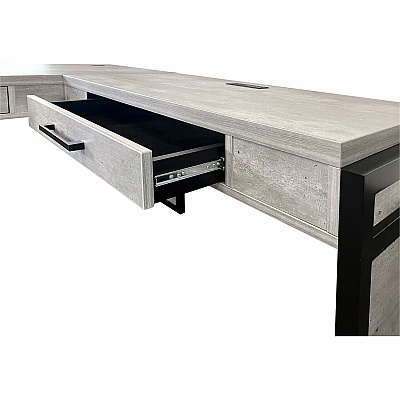 Martin Mason Concrete Laminate Unit (IMMN386RCR)