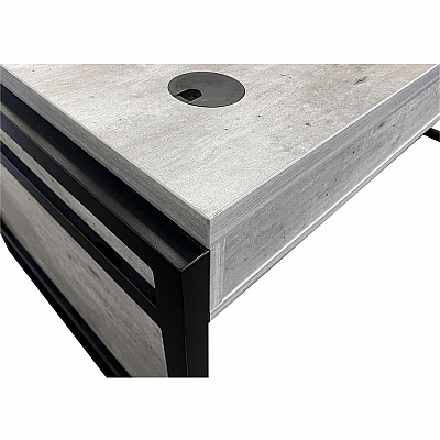 Martin Mason Concrete Laminate Unit (IMMN386RCR)