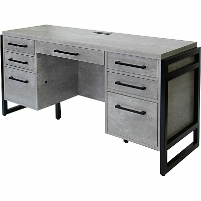 Martin Mason Concrete Laminate Unit (IMMN689C)