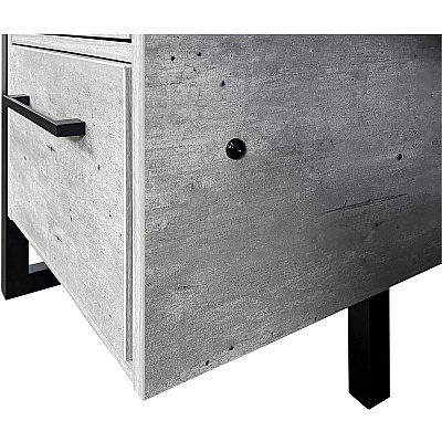 Martin Mason Concrete Laminate Unit (IMMN680C)