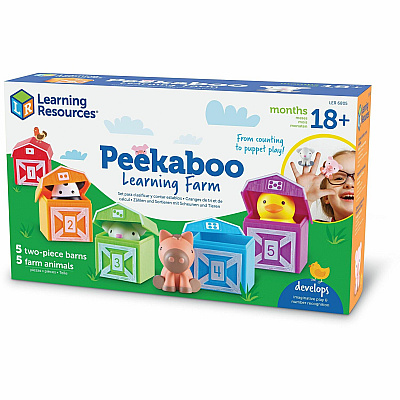 Learning Resources Peekaboo Learning Farm (LRNLER6805)