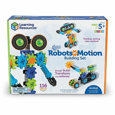 Learning Resources Gears! Robots in Motion (LRNLER9228)