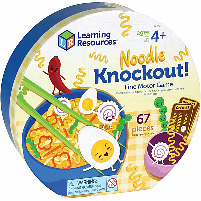 Learning Resources Noodle Knockout Fine Motor Game (LRNLER5549)