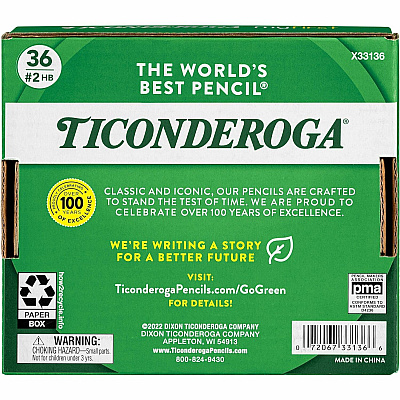 Ticonderoga My First Pencil w/Eraser (DIXX33136)