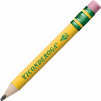 Ticonderoga My First Pencil w/Eraser (DIXX33136)