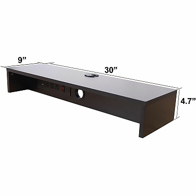 Rocelco DMSV Dual Monitor Stand (RDMSV)