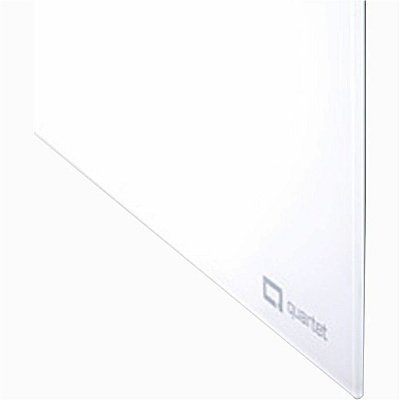 Quartet InvisaMount Magnetic Glass Board (QRTQ25F04IMW)
