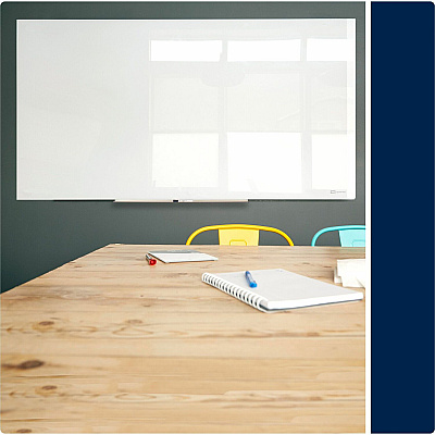 Quartet InvisaMount Magnetic Glass Board (QRTQ25F04IMW)