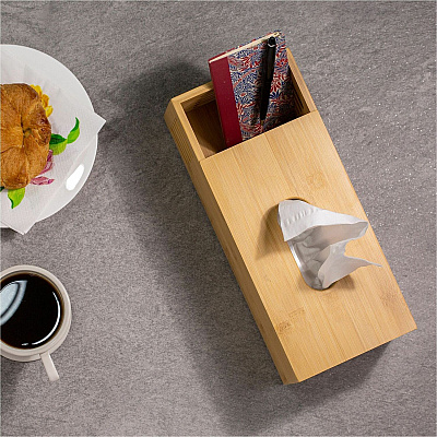 Officemate Bamboo Tissue Box (71000)