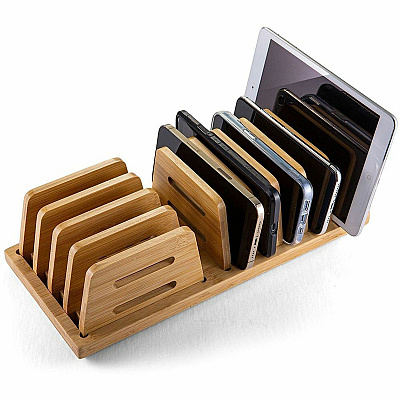 Officemate Bamboo Small File Sorter (71003)