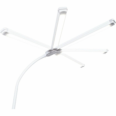OttLite Swivel LED Desk Lamp with USB Charging and Stand (OTTCSN0800W)