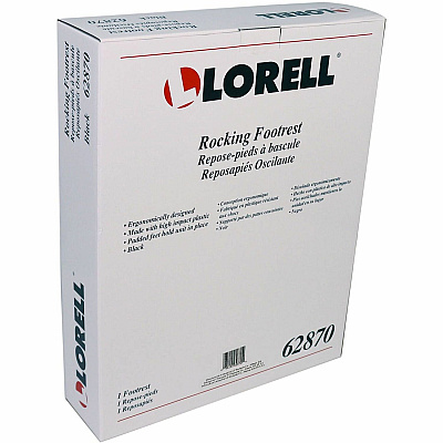 Lorell Ergonomic Rocking Footrest (LLR62870)