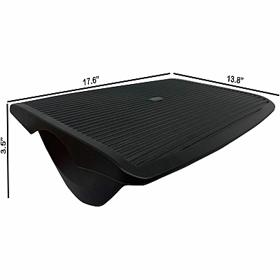Lorell Ergonomic Rocking Footrest (LLR62870)