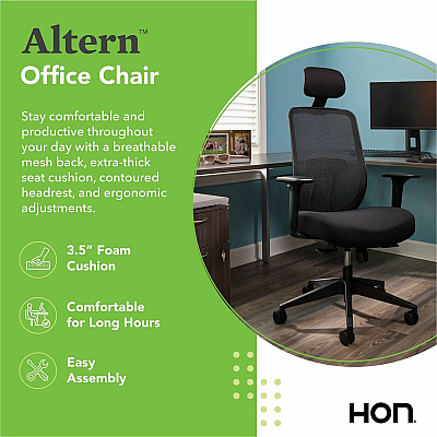 HON Altern Task Chair (HONALTT1UMBLK)