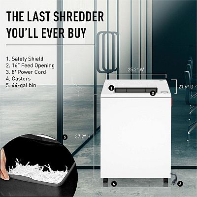 Ideal IDEDSH0320H Cross-Cut Shredder (IDEDSH0324H)