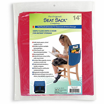 Seat Sack 10-Count 1-Pocket Classroom Pack (10114BUNDLE)