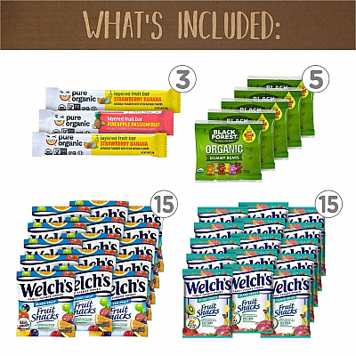 Snack Box Pros Fruit Snacks Variety Box (70000112)