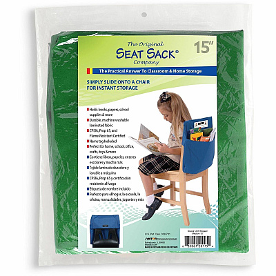Seat Sack 10-Count 1-Pocket Classroom Pack (20115BUNDLE)