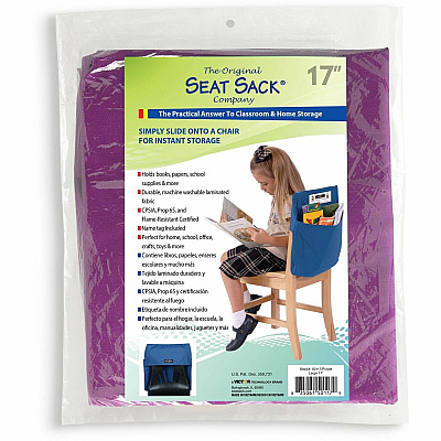 Seat Sack 10-Count 1-Pocket Classroom Pack (50117BUNDLE)
