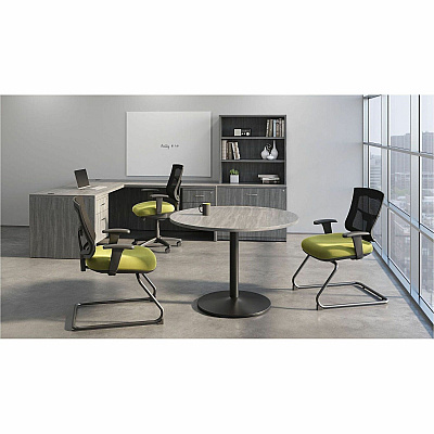 Lorell Conjure Sled Base Guest Chair (62009009)
