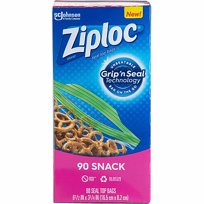 Ziploc Snack Size Storage Bags (SJN366131)