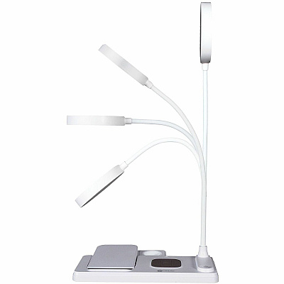 OttLite LED Desk Light with Multi Charging Station (VW2009)