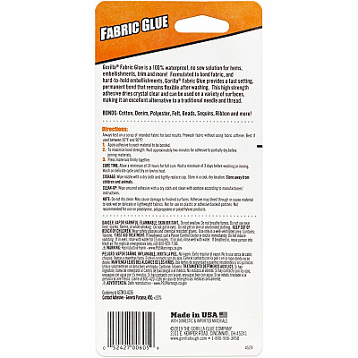 Gorilla Glue Fabric Glue (8025501)