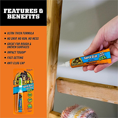 Gorilla Glue Super Glue Gel (109804)